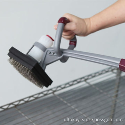 Steam Grill BBQ Brush, Used for Cleaning Stubborn Stains from BBQ Grills